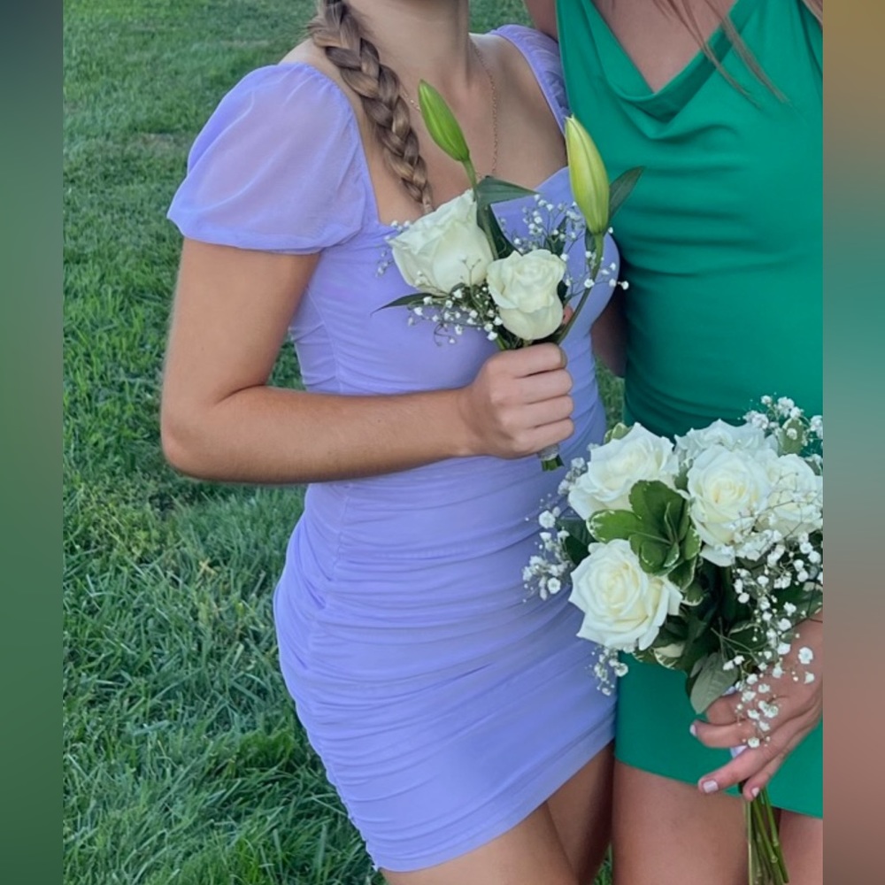 Purple homecoming dress - Picture 2 of 5